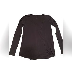 Lululemon open front stretch long sleeve T-shirt
